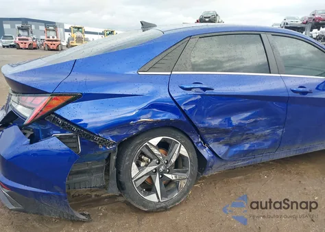 2022 Hyundai Elantra Hybrid Limited z USA, uszkodzony, nr VIN KMHLN4AJ9NU015296